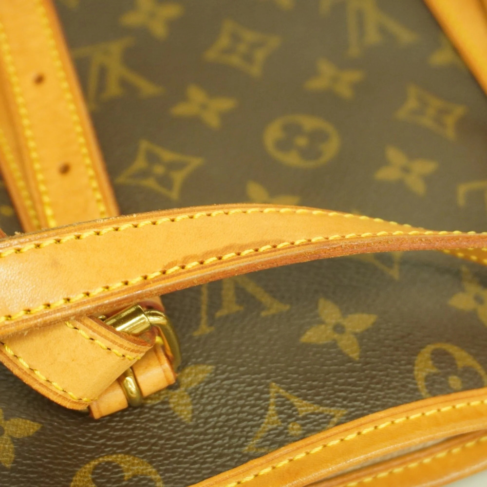 LOUIS VUITTON Authentic Brown Monogram Tote Bag - Picture 10 of 15